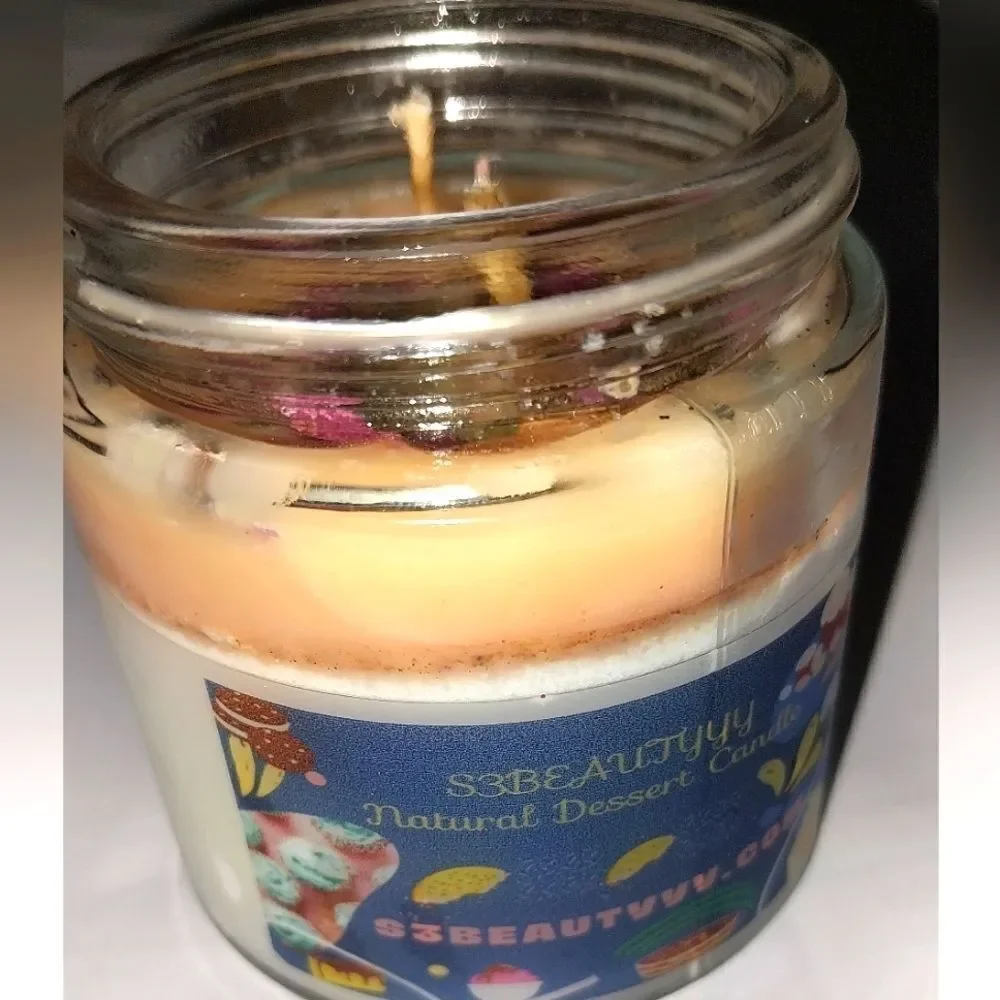 Hand crafted limited edition SunSet Beach candle 6 oz